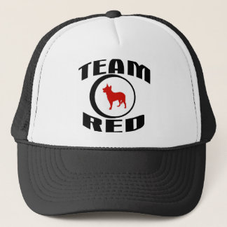 Gorra De Camionero Rojo del equipo