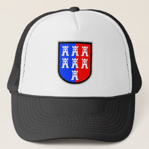 Gorra De Camionero Rojo y Azul, tiene que ser
