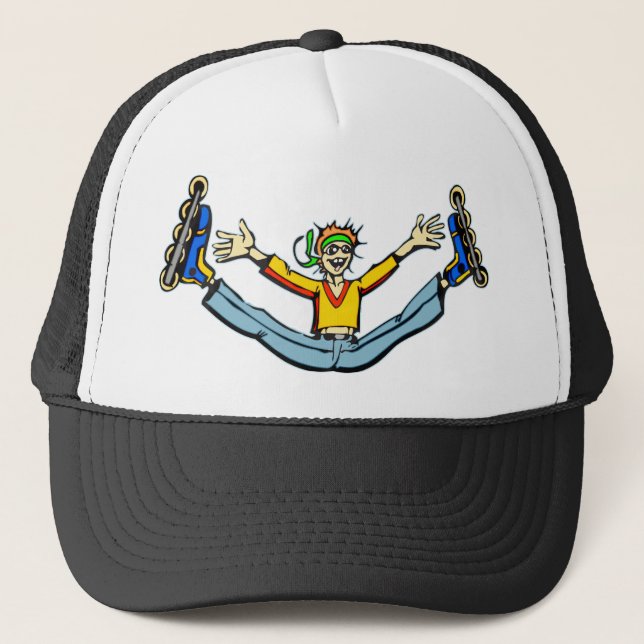 Gorra De Camionero Rollerblading (Anverso)