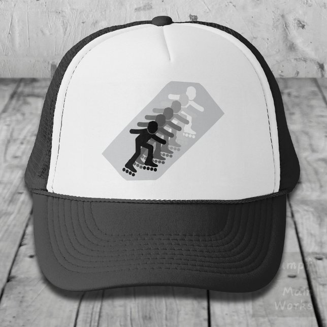 Gorra De Camionero Rollerblading six times gradient (Subido por el creador)