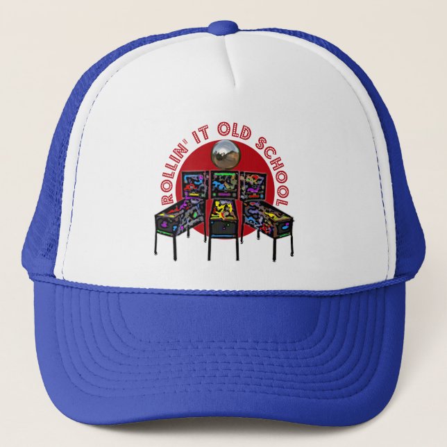 Gorra De Camionero Rollin él escuela vieja (Anverso)
