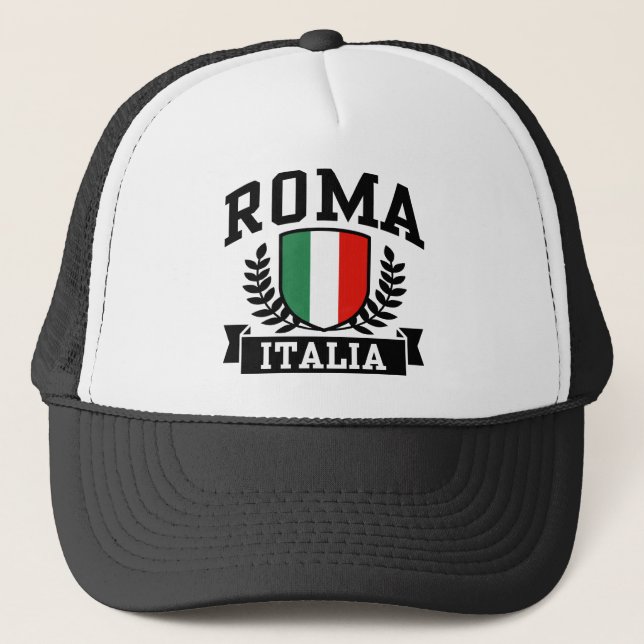 Gorra De Camionero Roma Italia (Anverso)
