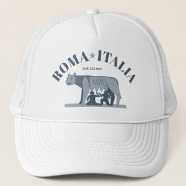 Gorra De Camionero Roma, Italia: El Lobo Capitolino