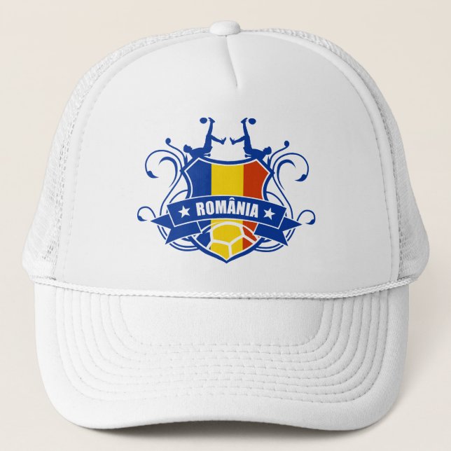 Gorra De Camionero ROMANIA soccer (Anverso)