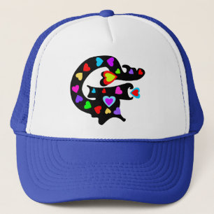Gorra De Camionero ╚" ★ Romántico Inicial G Stylish Trucker Hat ╝