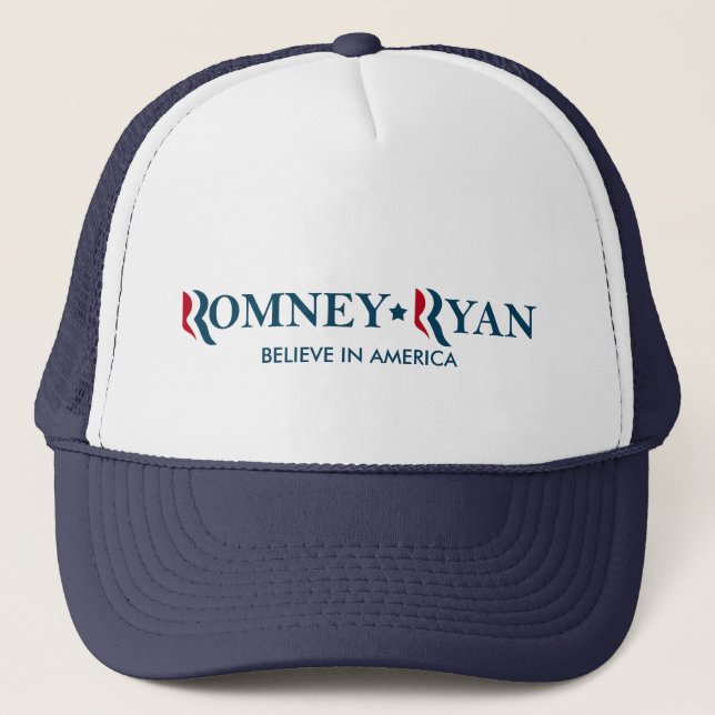 Gorra De Camionero Romney/Ryan 2012 - crea en América (Anverso)