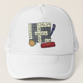 Gorra De Camionero Rompecabezas cruzados