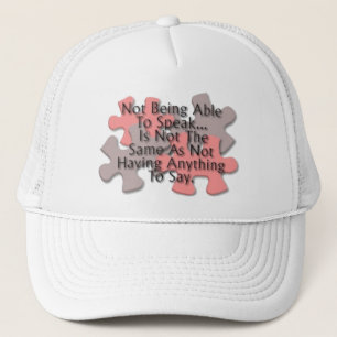 Gorra De Camionero Rompecabezas del autismo