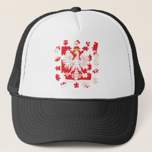 Gorra De Camionero Rompecabezas del patrimonio polaco