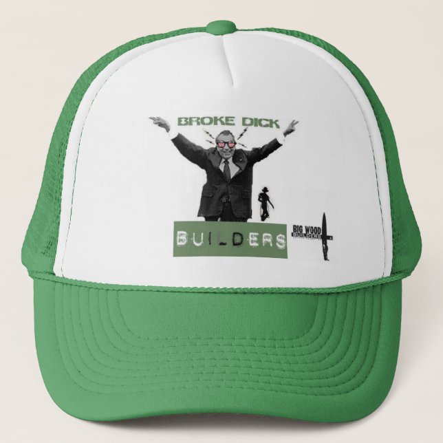 Gorra De Camionero Rompió los constructores de Dick (Anverso)