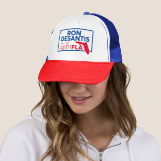 Gorra De Camionero Ron Desantis está contra Florida