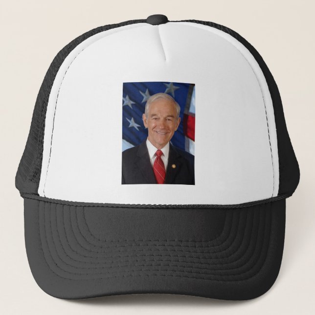Gorra De Camionero Ron Paul (Anverso)