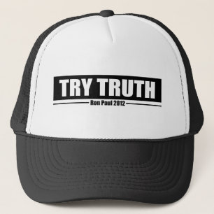 Gorra De Camionero Ron Paul 2012: Verdad del intento