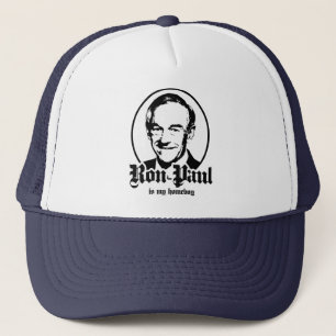 GORRA DE CAMIONERO RON PAUL ES MI HOMEBOY
