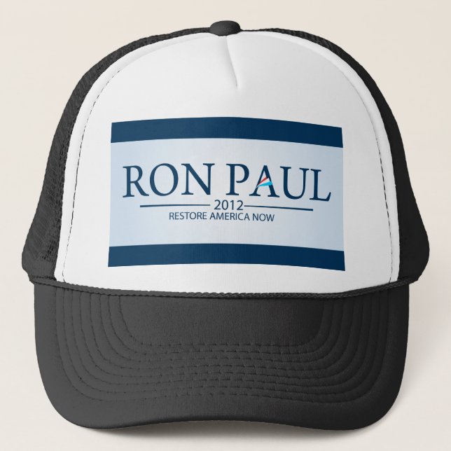 Gorra De Camionero Ron Paul para Presidente (Anverso)