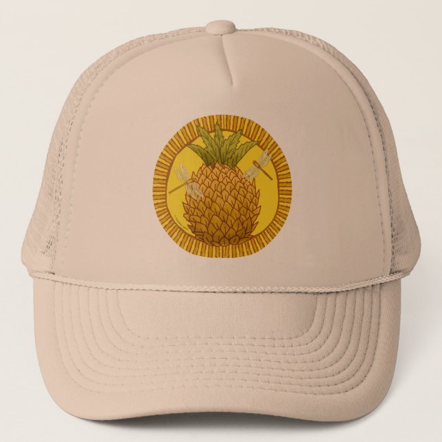 Gorra De Camionero Rondo Pineapple (Anverso)