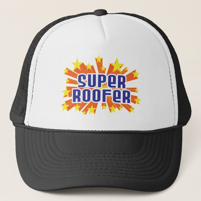 Gorra De Camionero Roofer estupendo (Anverso)