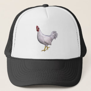 Gorra De Camionero Rooster blanco