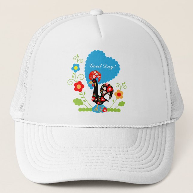Gorra De Camionero Rooster de Portugal (Anverso)
