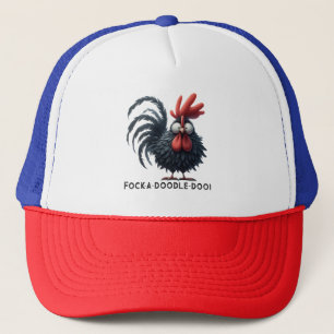 Gorra De Camionero Rooster matutino - ¡Fock-a-doodle-doo!