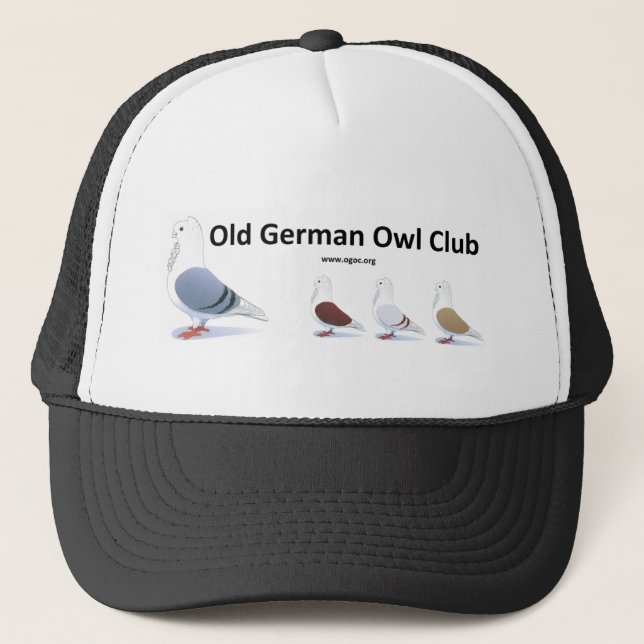 Gorra De Camionero Ropa alemana vieja del club del búho (Anverso)