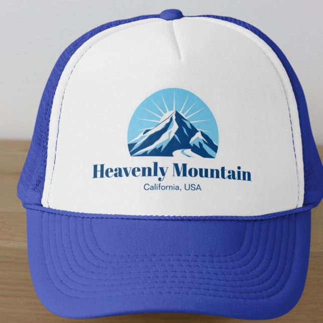 Gorra De Camionero Ropa de estación de esquí Heavenne Mountain Califo (Subido por el creador)
