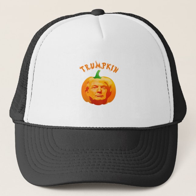 Gorra De Camionero Ropa de Halloween divertida de Trumpkin - Estílico (Anverso)