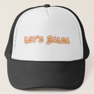 Gorra De Camionero Ropa de la danza de la salsa