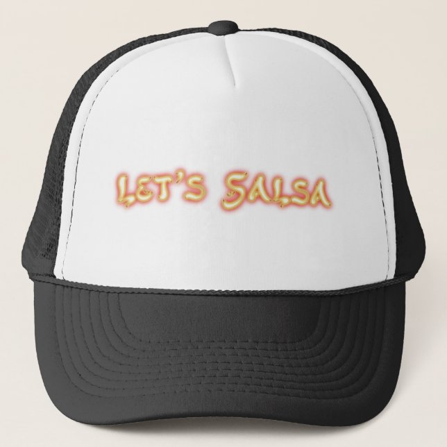 Gorra De Camionero Ropa de la danza de la salsa (Anverso)