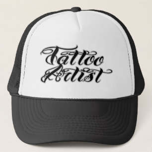 Gorra De Camionero Ropa de la marca del artista del tatuaje