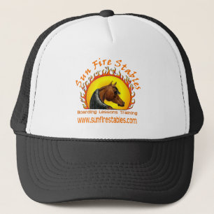 Gorra De Camionero Ropa de los establos del fuego de Sun