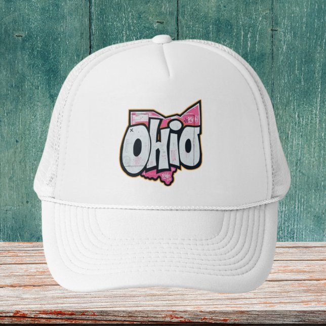 Gorra De Camionero Ropa de ropa de graffiti del estado de Ohio (Subido por el creador)