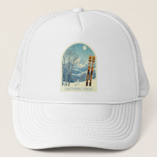 Gorra De Camionero Ropa de vacaciones de esquí de Courchevel France