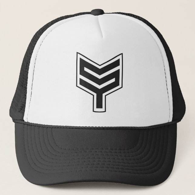 Gorra De Camionero Ropa del equipo de la vespa de la resbalón - (Anverso)