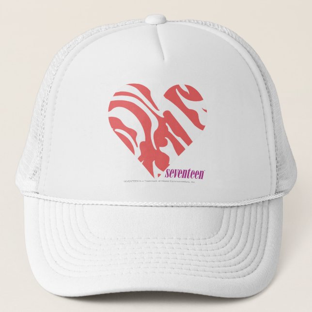 Gorra De Camionero Rosa de cebra 2 (Anverso)