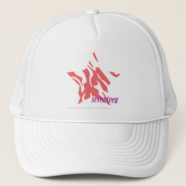 Gorra De Camionero Rosa de cebra 3 (Anverso)