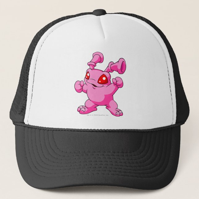 Gorra De Camionero Rosa de Grundo (Anverso)