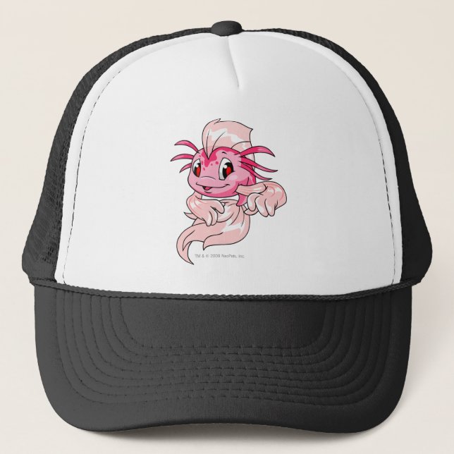 Gorra De Camionero Rosa de Koi (Anverso)