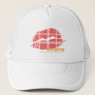Gorra De Camionero Rosa de la tela escocesa