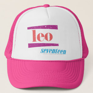 Gorra De Camionero Rosa de Leo