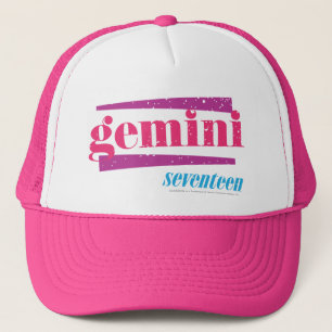Gorra De Camionero Rosa de los géminis
