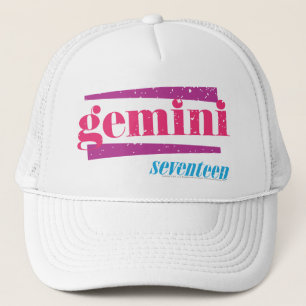 Gorra De Camionero Rosa de los géminis