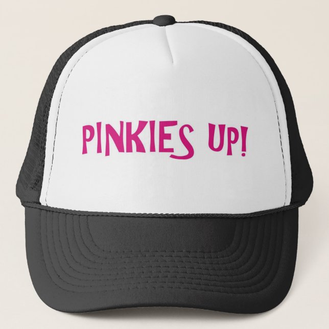 GORRA DE CAMIONERO ROSA DE LOS MEÑIQUES (Anverso)