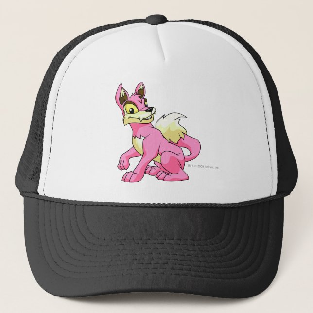 Gorra De Camionero Rosa de Lupe (Anverso)