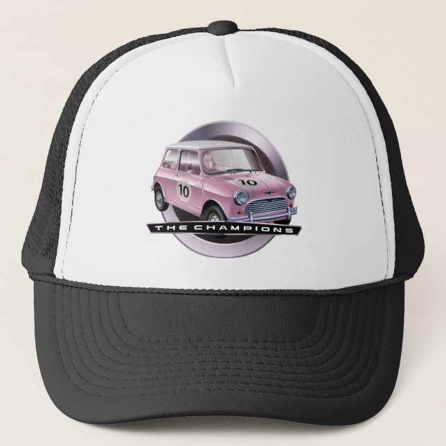 Gorra De Camionero Rosa de Mini Cooper S (Anverso)