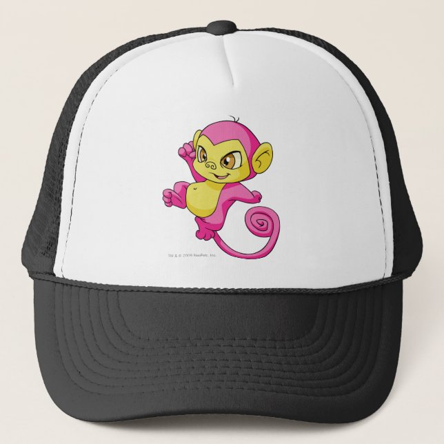 Gorra De Camionero Rosa de Mynci (Anverso)