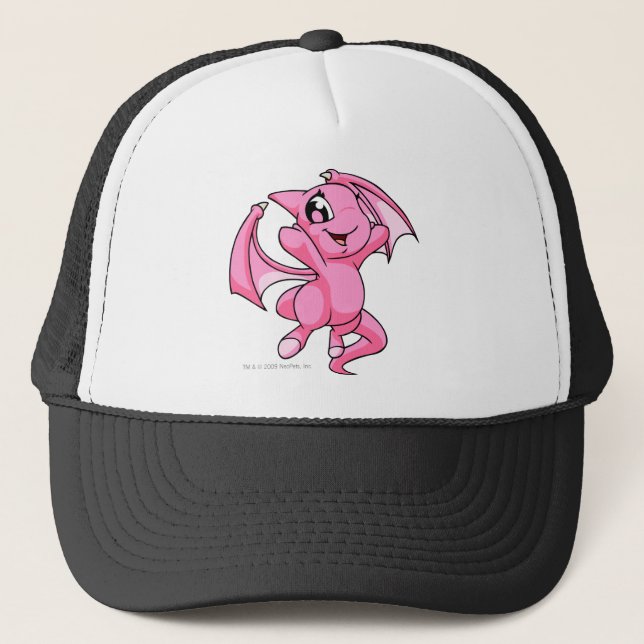 Gorra De Camionero Rosa de Shoyru (Anverso)