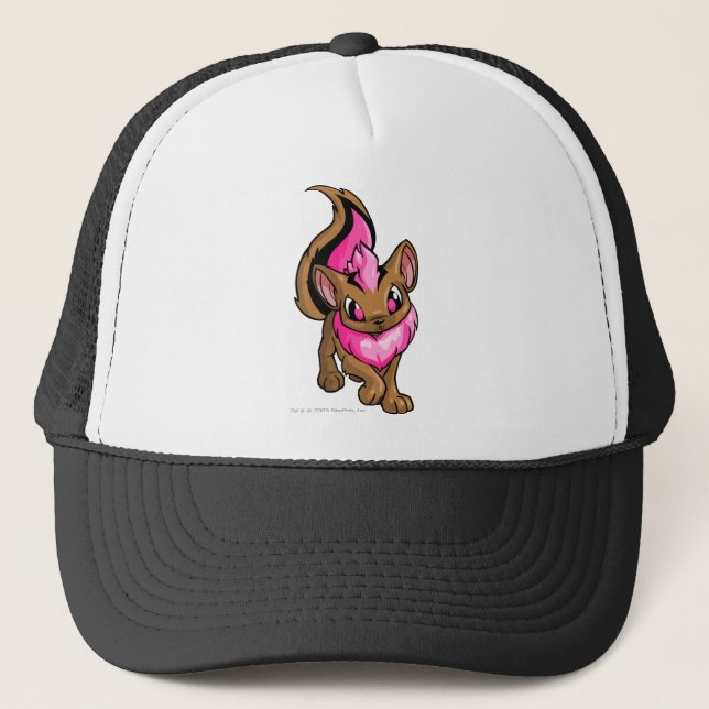 Gorra De Camionero Rosa de Xweetok (Anverso)