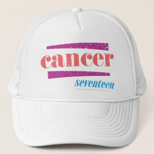 Gorra De Camionero Rosa del cáncer