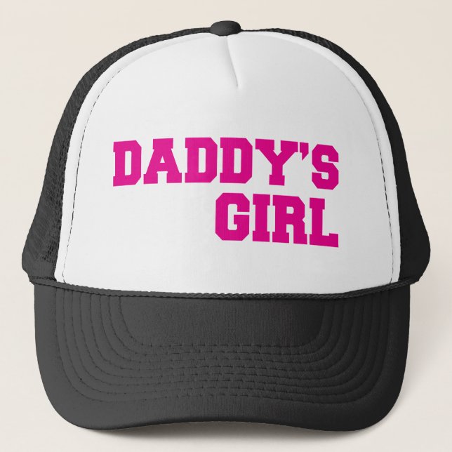 Gorra De Camionero rosa del chica de los daddys (Anverso)